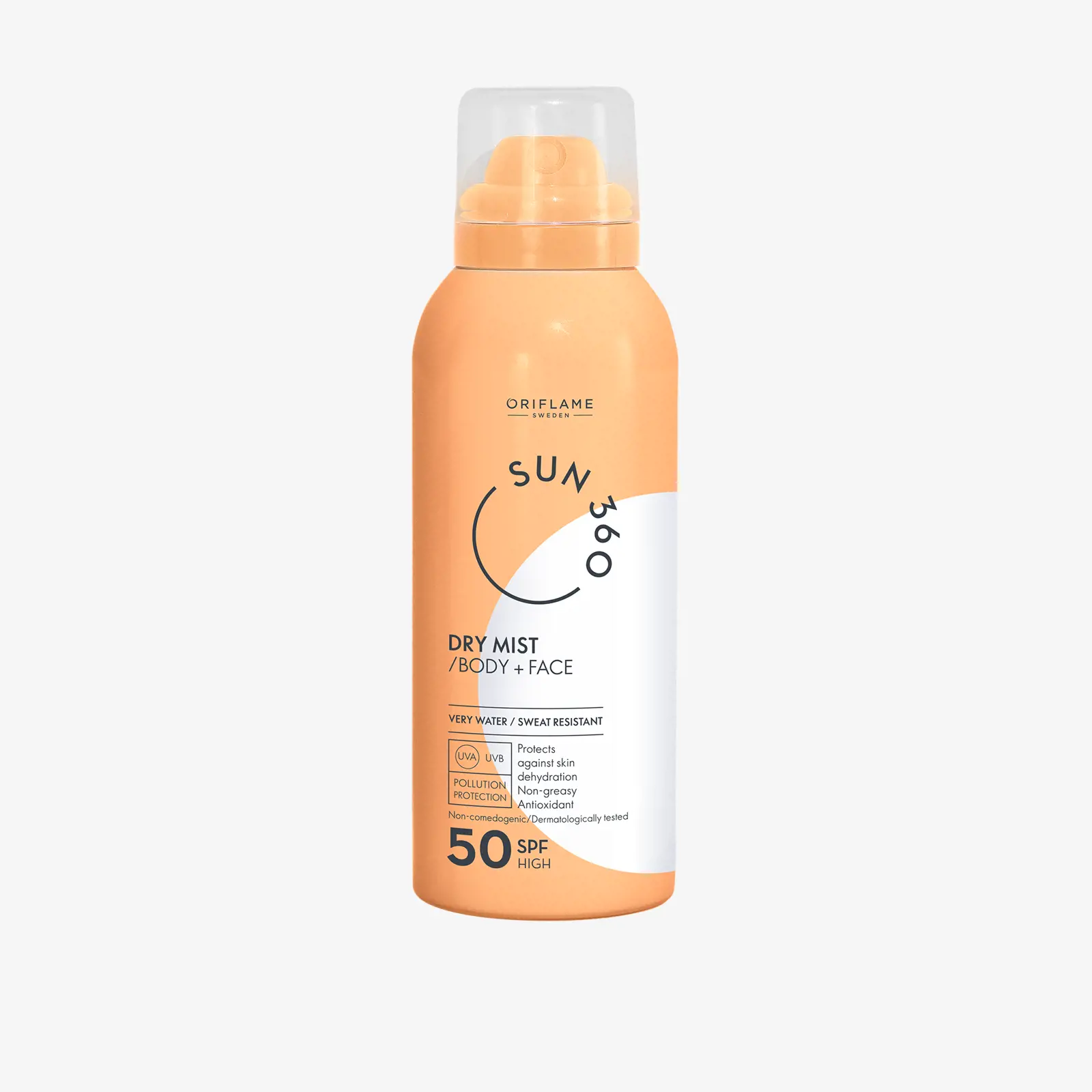 اسپری ضد آفتاب صورت و بدن Dry Mist سان زون