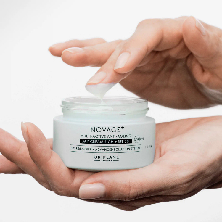 کرم روز ضد پیری مولتی اکتیو غنی SPF30 نوایج پلاس